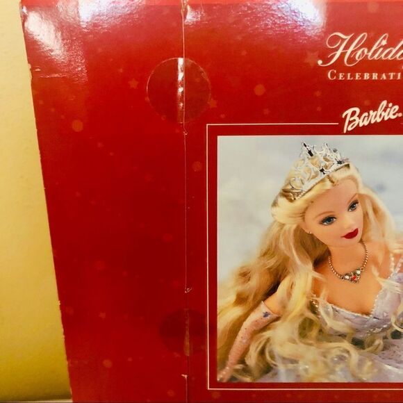 New Special Edition 2001 HolidayCelebration Barbie - Picture 7 of 7